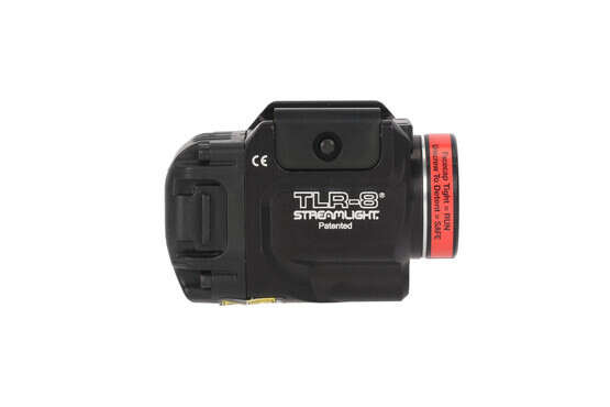 Streamlight TLR-8 low-profile, rail mounted tactical light with integrated red laser
